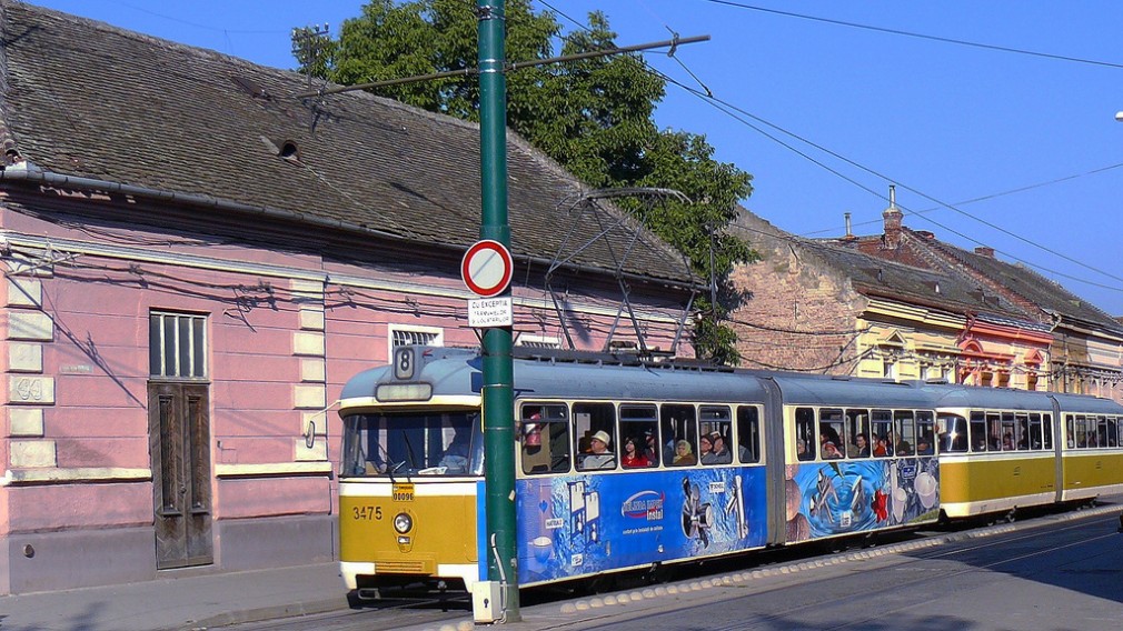 Poarta de intrare în Timișoara, prăbușită