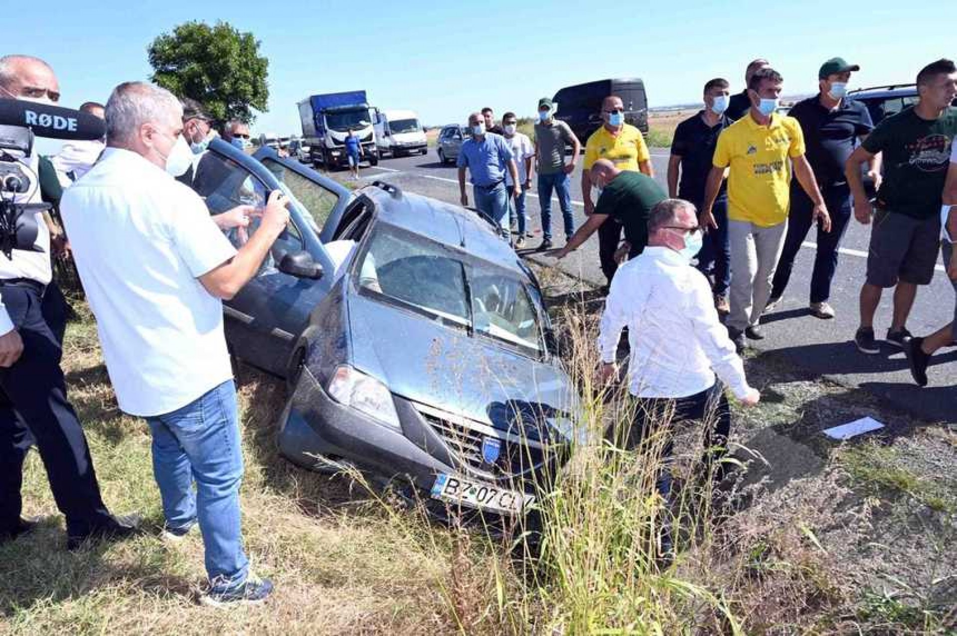 Ministrul Adrian Oros a acordat primul ajutor la un accident
